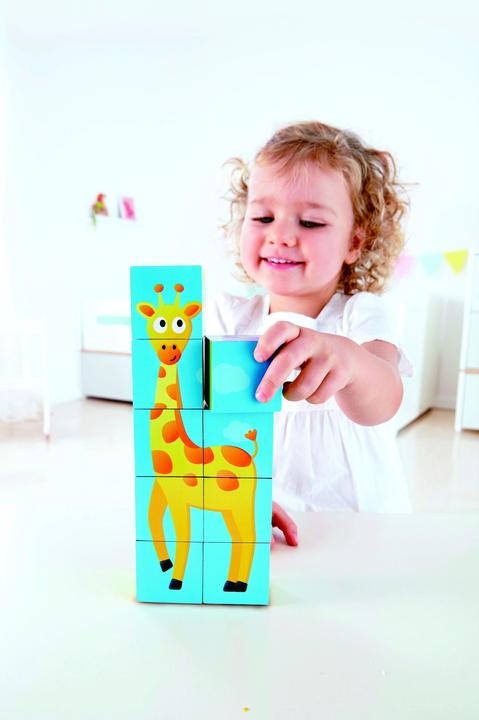 Produktbild Hape Blockpuzzle Dschungel (9 Teile)