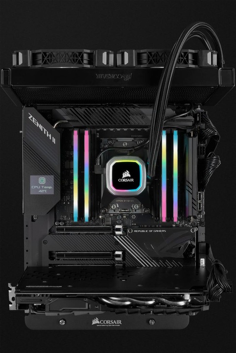 Actual product image Corsair Vengeance RGB Pro SL (4 x 16GB, 3600 MHz, DDR4-RAM, DIMM)