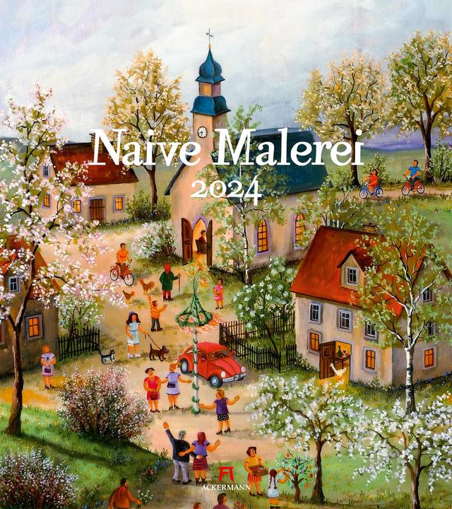 Produktbild Naive Malerei Kalender 2024 (Deutsch)