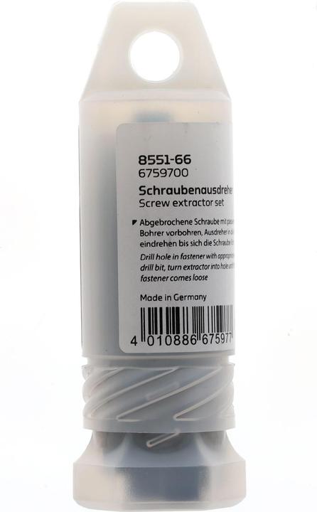 Produktbild Gedore 8551-66 Schraubenausdreher-Satz 6-teilig M3-M24