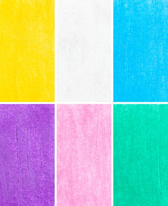 Actual product image I Am Creative Metallic wax crayons, 6 colours (6x)