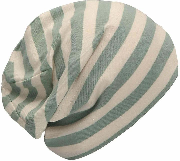 Image du produit Sterntaler Bonnet Slouch-Beanie rayé vert Gr. 35 (35)