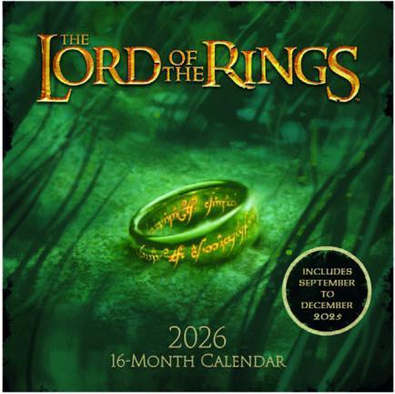 Pyramid The Lord of the Rings Square Calendar 2026 30x30 (Spécial)