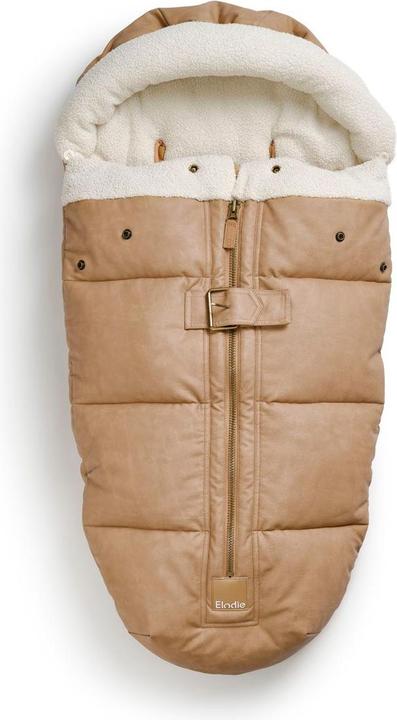 Elodie Footmuff Aviator marrone in pelle vegana