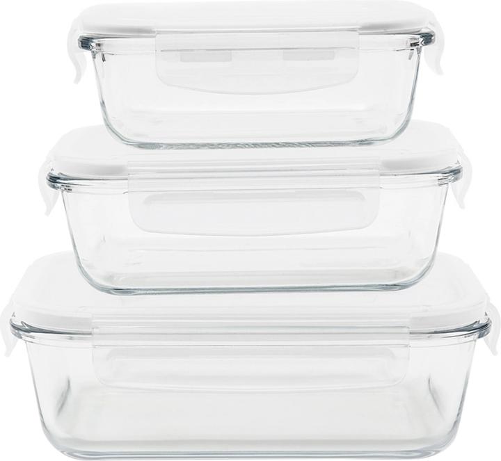 Pebbly 3er Set Vorratsdose (1 l)