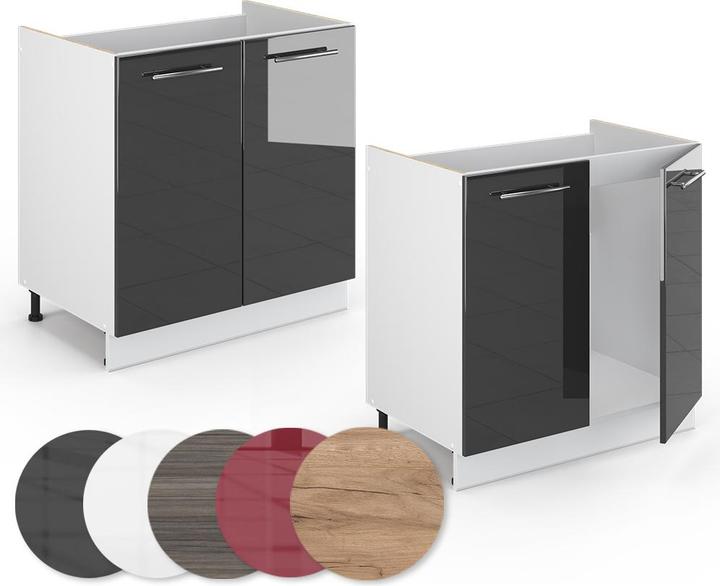 Produktbild Vicco Küchenschränke  Fame-Line (80 x 51.60 x 82 cm)