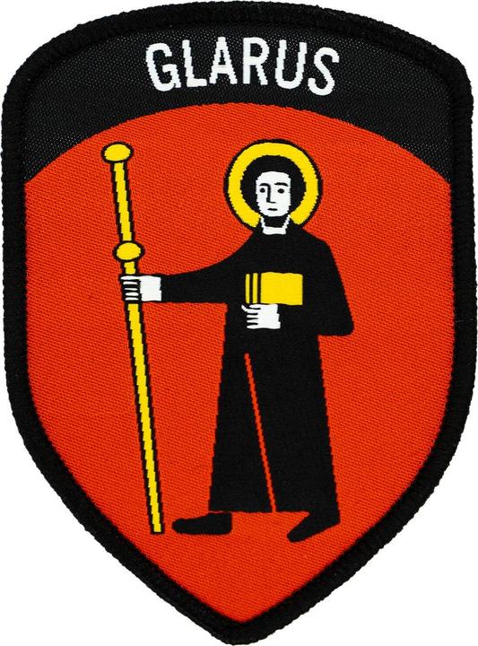Actual product image Charlie Mike Klettabzeichen Kantonswappen Glarus