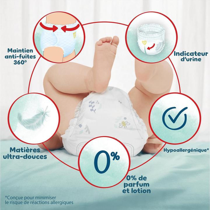 Actual product image Pampers Harmonie Pants (Size 4, Monthly box, 168 Piece)