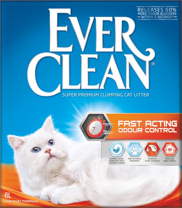 Image du produit Everclean Fast Acting Odour Control (Absorption rapide, Parfumé, Agglomérant, 5.70 kg)
