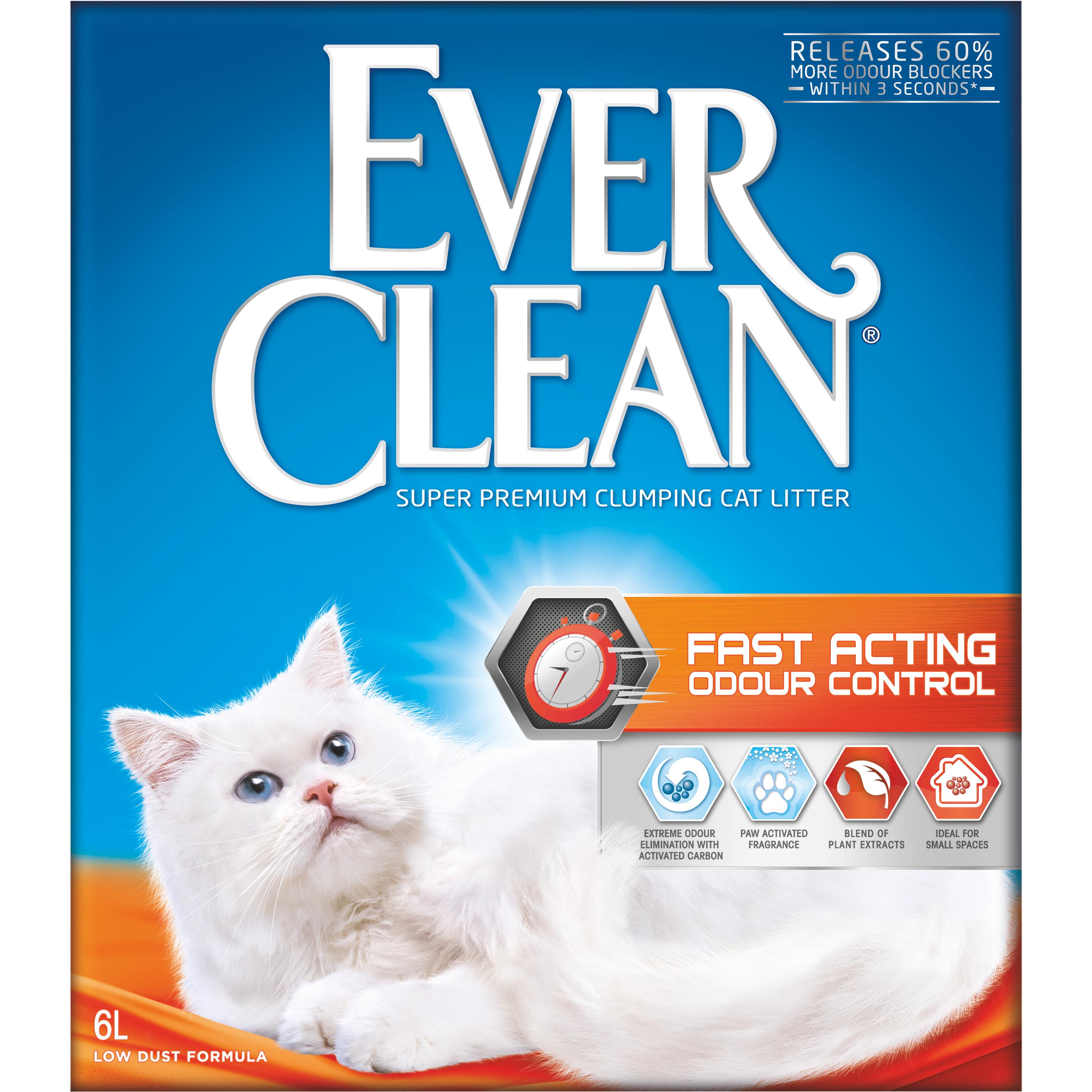 Comparer les prix de Everclean Fast Acting Odour Control (Agglomérant, 5.70 kg), Litière pour chat