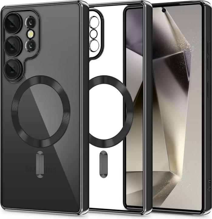 Immagine prodotto Tech-Protect Custodia MagFlex per Samsung Galaxy S25 Ultra - Nero trasparente (Samsung Galaxy S25 Ultra)