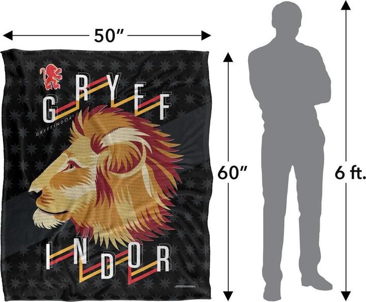 Image du produit - Couverture GRYFFINDOR (152 x 127 cm)