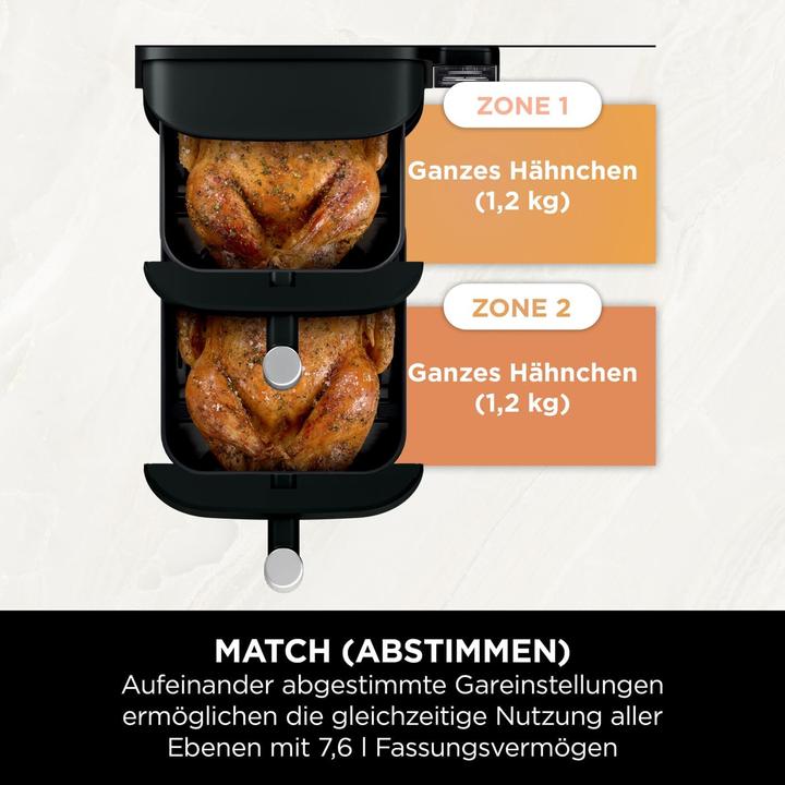 Produktbild Ninja Double Stack Heissluftfritteuse (EU-Stecker)