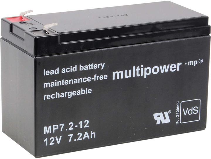 Produktbild Multipower MP7,2-12 USV-Batterie (12 V, 7.20 Ah)