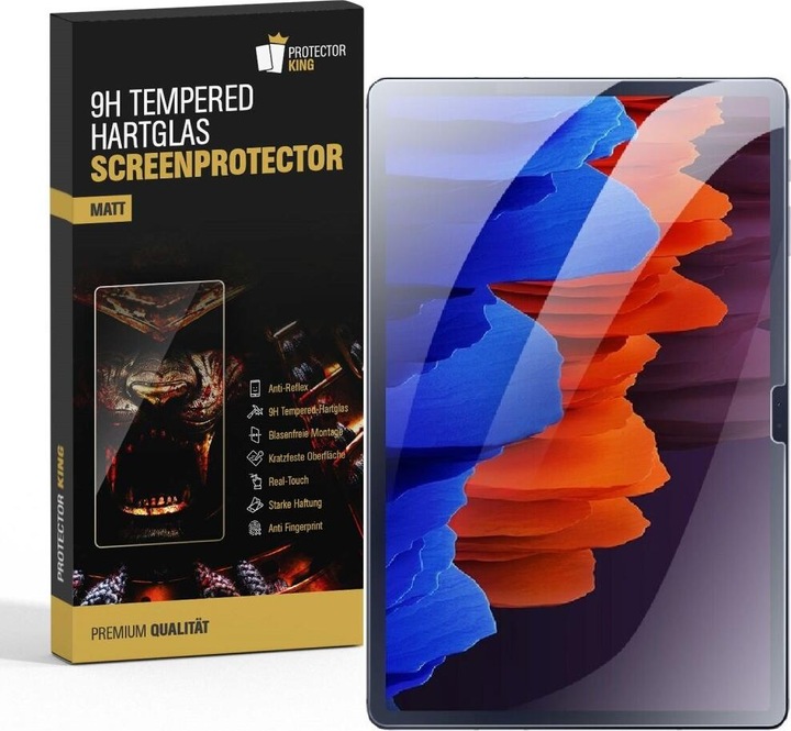 Produktbild Protectorking 6x tempered 9H Panzerglas matt entspiegelt (6 Stück, Galaxy Tab S9 FE)