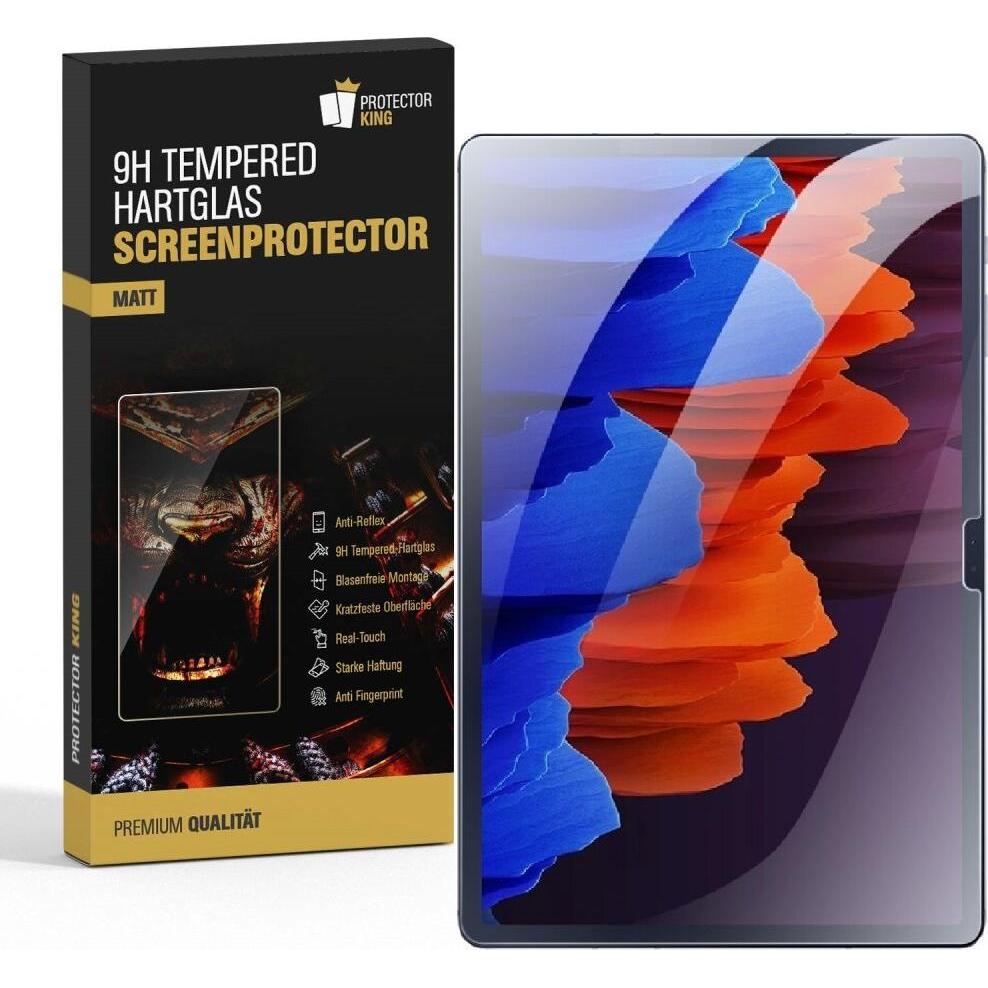 Protectorking 6x tempered 9H Panzerglas matt entspiegelt (6 Stück, Galaxy Tab S9 FE), Tablet Schutzfolie