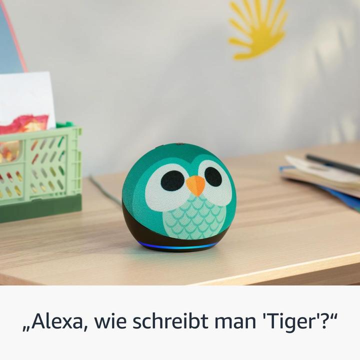 Image du produit Amazon Echo Dot 5. Generation Kids Regenbogenwirbel-Design, B0FD46F2YK (Amazon Alexa)