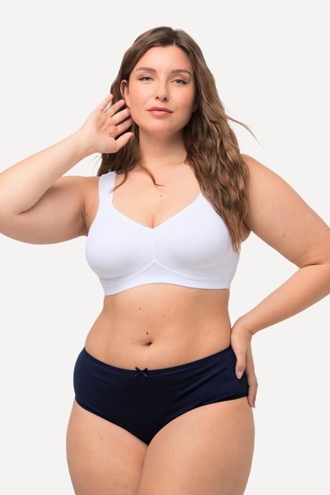 Image du produit Ulla Popken Culottes unies, lot de 5 - jusqu'au 68/70 (54)