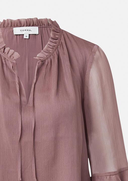 Immagine prodotto Comma Bluse Bluse mit femininen Volants aus Crêpe-Chiffon (42)