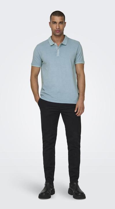 Image du produit Only & Sons Onstravis Slim Washed Ss Polo Noos (S)