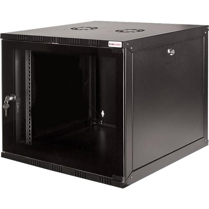 LogiLink SoHo (15 HE, Rack da 19 pollici), Armadio rack, Nero