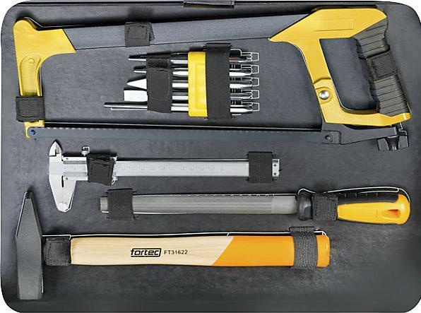 Actual product image kaiserkraft fortec Basic aluminium tool case, 211 pcs. (211 pieces)