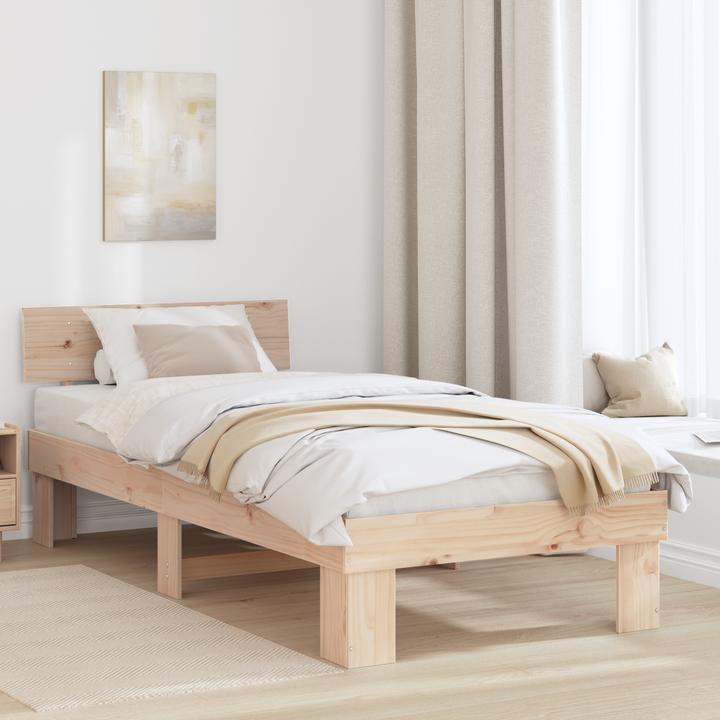 Produktbild vidaXL Moderner Bettrahmen (90 x 190 cm)
