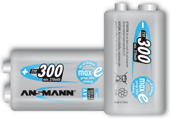 Actual product image Ansmann E Typ. 300 (1 pcs., Device specific, 270 mAh)