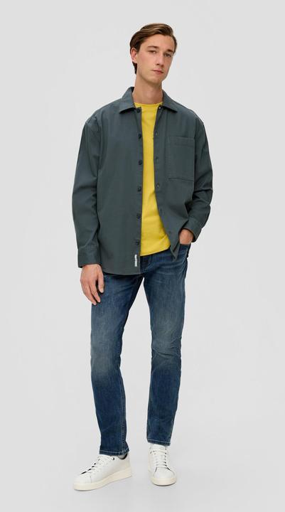 Immagine prodotto s.Oliver Hemd Relaxed: Overshirt aus Baumwollstretch (XXL)