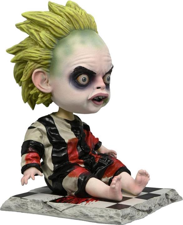 Image du produit Neca Beetlejuice Beetlejuice Head Knocker Figurine à tête branlante Bébé Beetlejuice 16 cm