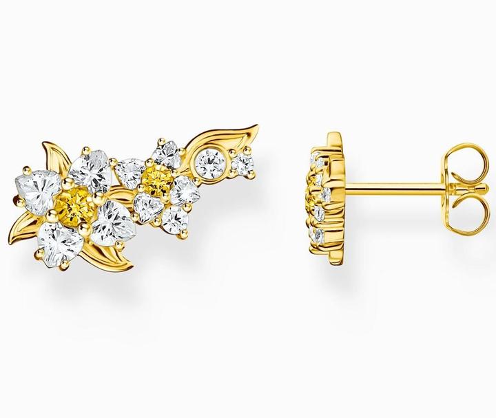 Immagine prodotto Thomas Sabo Ohrstecker Blume Lovely Daisy vergoldet (Argento 925)