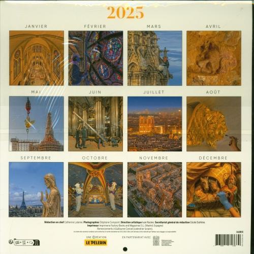 Produktbild Notre-Dame de Paris : calendrier 2025