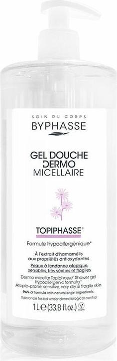 Byphasse DERMO GEL DE DUCHA Micellar Topiphasse 1000ml (1000 ml)