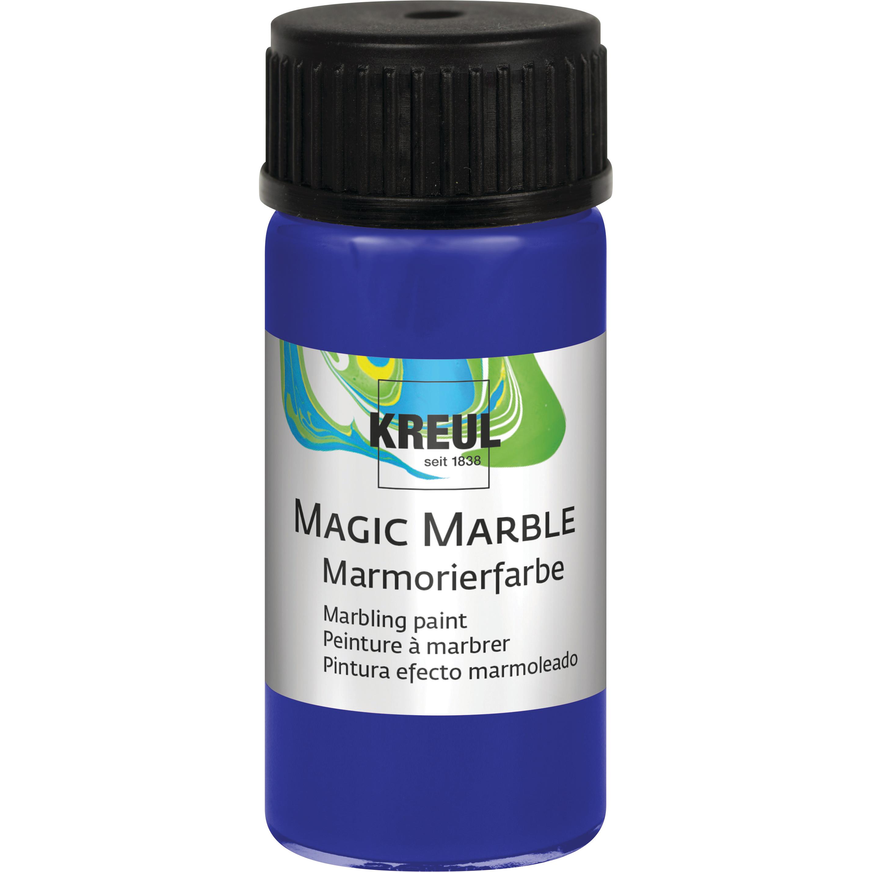 Kreul, Künstlerfarbe + Bastelfarbe, Marmorierfarbe "Magic Marble", violett, 20 ml (Violett, 20 ml)