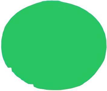 Actual product image Eaton Button lens, flat green, blank 216443