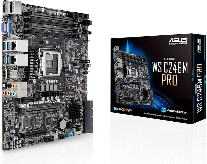 Produktbild ASUS C246M PRO (LGA 1151, Intel C246, mATX)