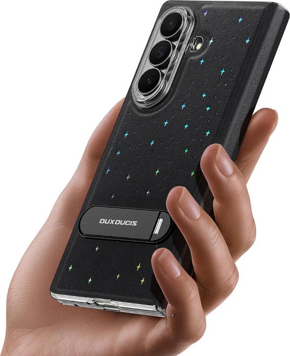 Actual product image Dux Ducis Stex Hülle für Samsung Galaxy Z Fold 7 mit 360°-Ständer – Schwarz (Samsung Galaxy Z Fold7)