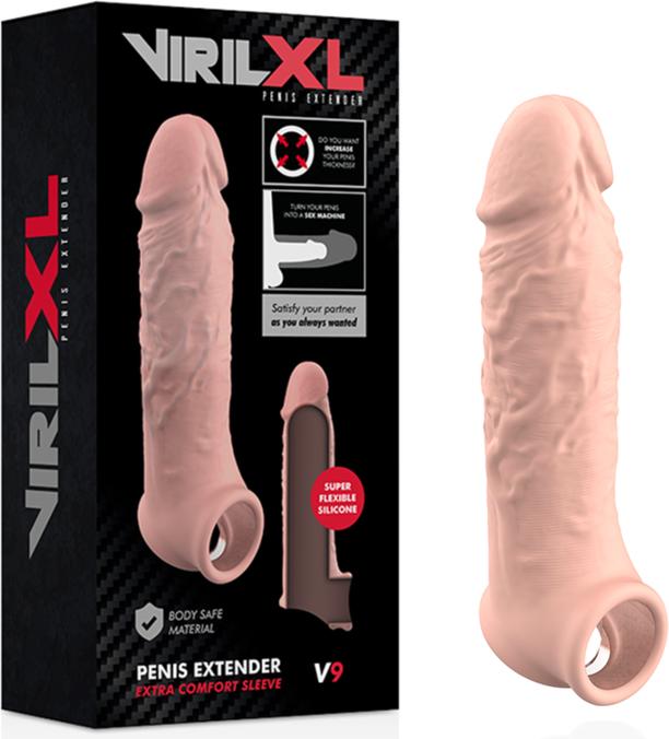 Produktbild Virilxl Penis Extender Extra Comfort Sleeve V9 Flesh