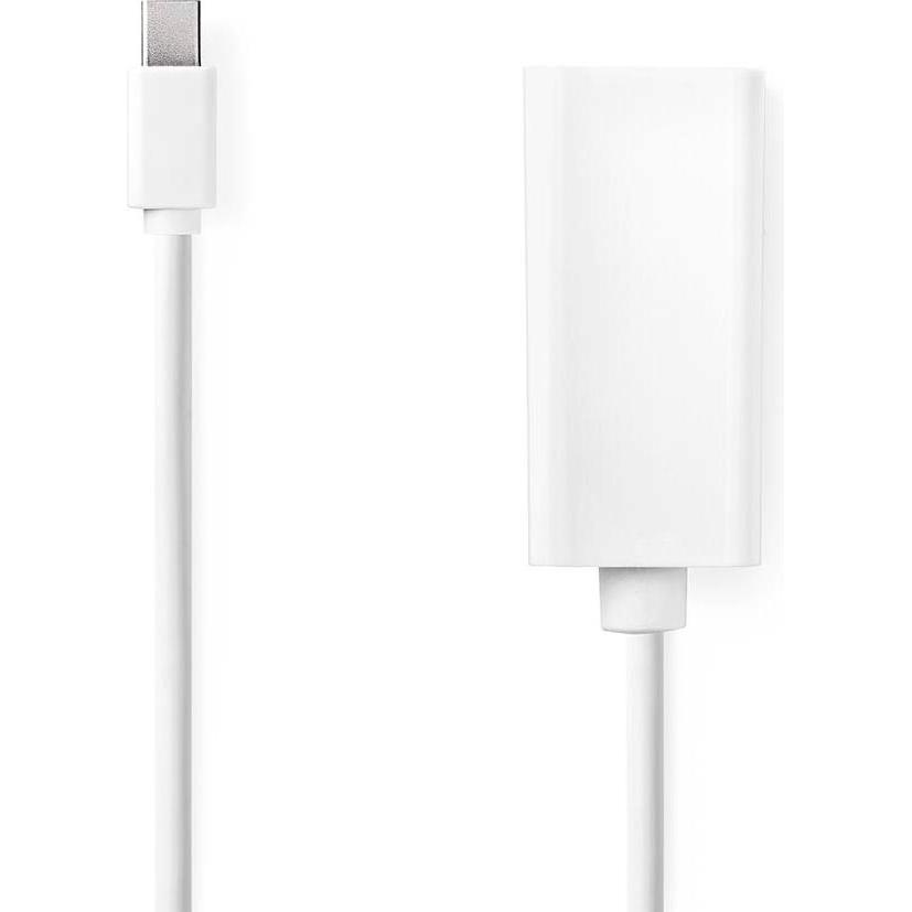 Nedis Mini DisplayPort - HDMI Adapter (0.20 m, DisplayPort, HDMI), Video Kabel