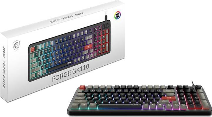 Produktbild MSI FORGE GK110 FR (FR, Kabelgebunden)