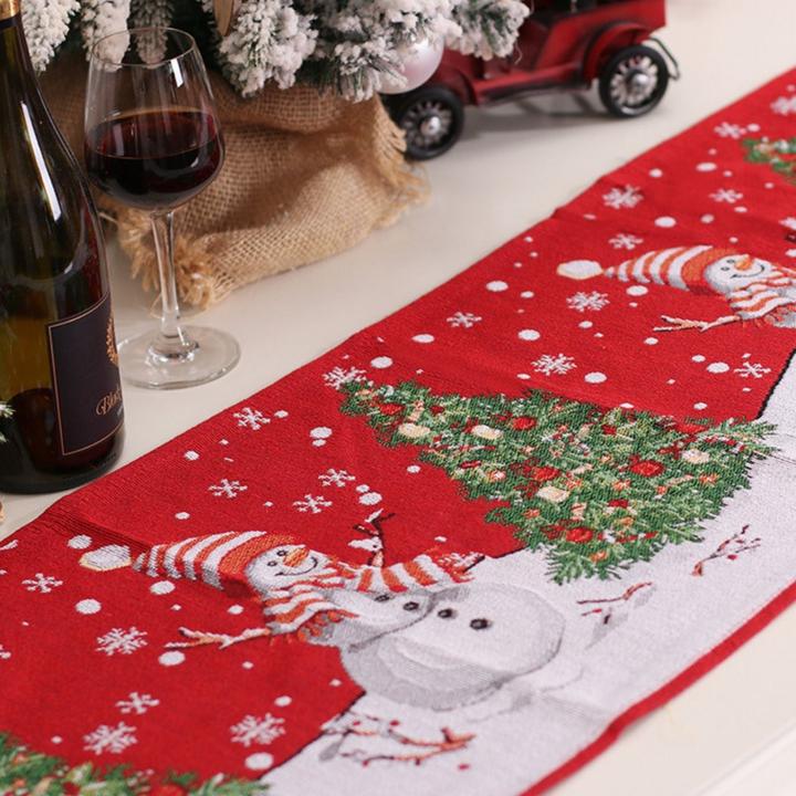 Produktbild Hermex Tischläufer Tischdecke Weihnachtsdeko Deko-Läufer Tischband Tischdeko