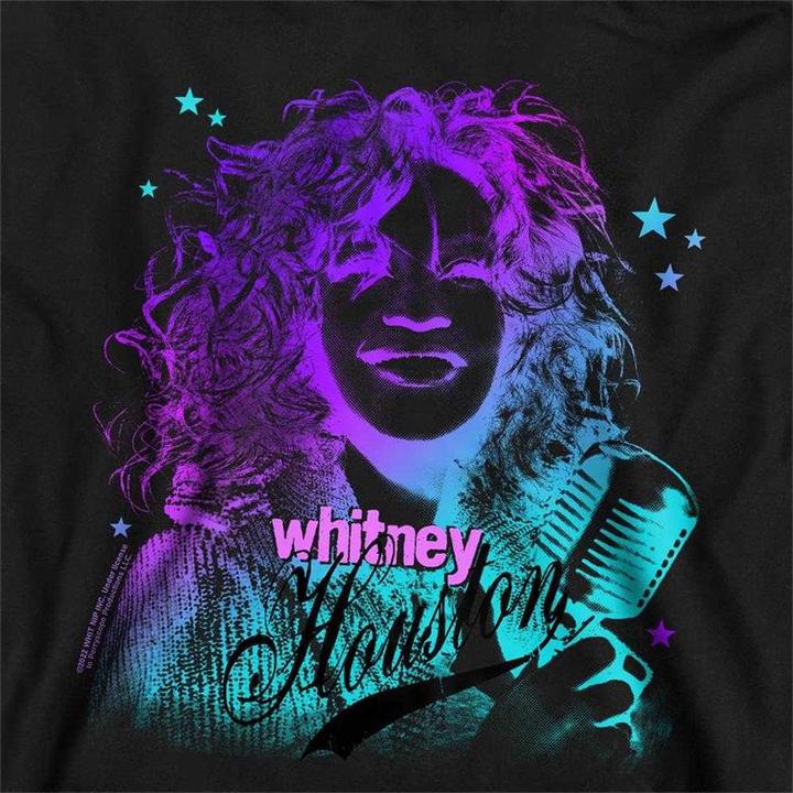 Produktbild Whitney Houston Color Blend Kapuzenpullover Zum Überziehen (128)
