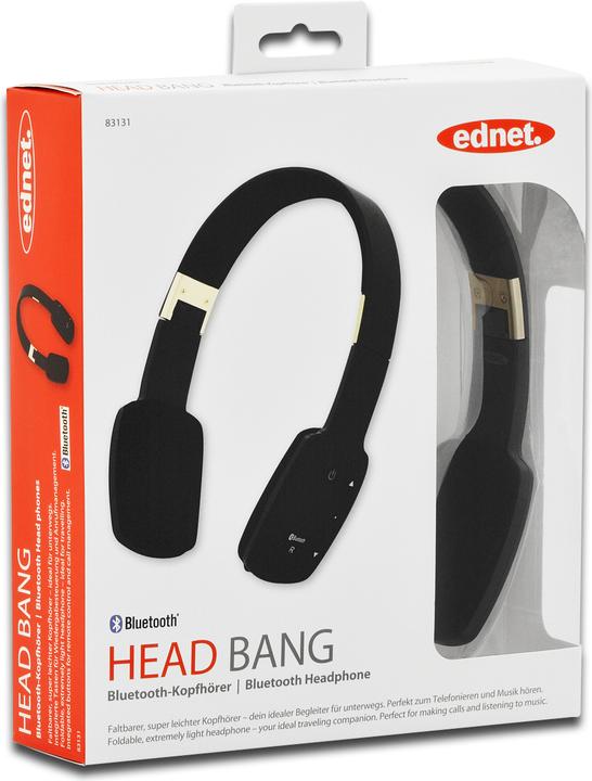 Produktbild ednet Head Bang Bluetooth Kopfhörer (8 h)