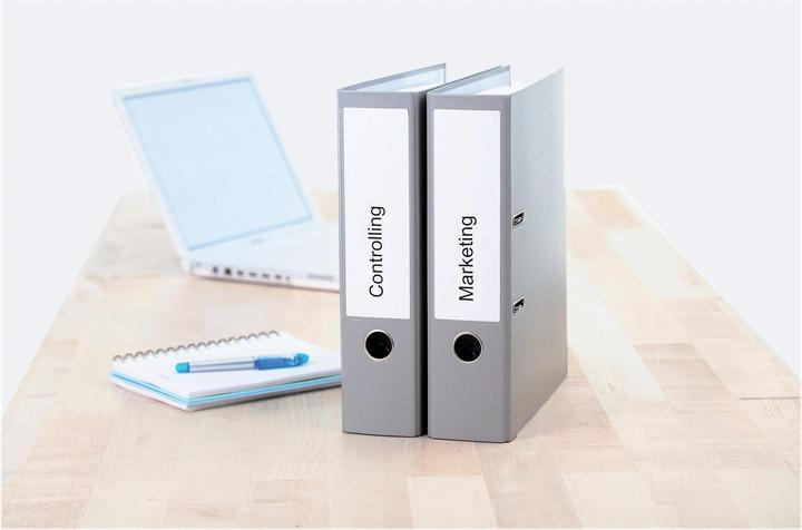 Actual product image HERMA Inkjet folder labels A4