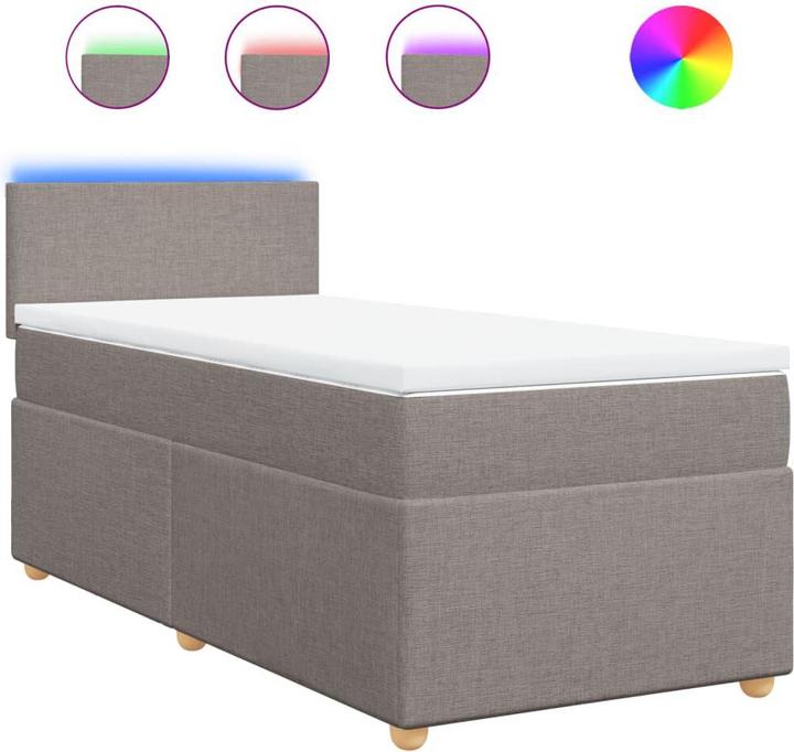 Produktbild vidaXL Boxspringbett (100 x 200 cm)