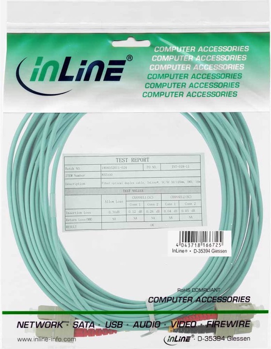 Image du produit InLine Câble réseau (CAT6, 25 m)