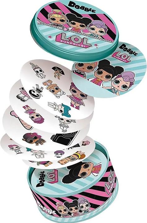 Produktbild Asmodée ZYGD0006 - Dobble L.O.L. Surprise!, Kartenspiel, 2-5 Spieler, ab 4 Jahren (DE-Ausgabe) (Deutsch, 2 - 5 Spieler)