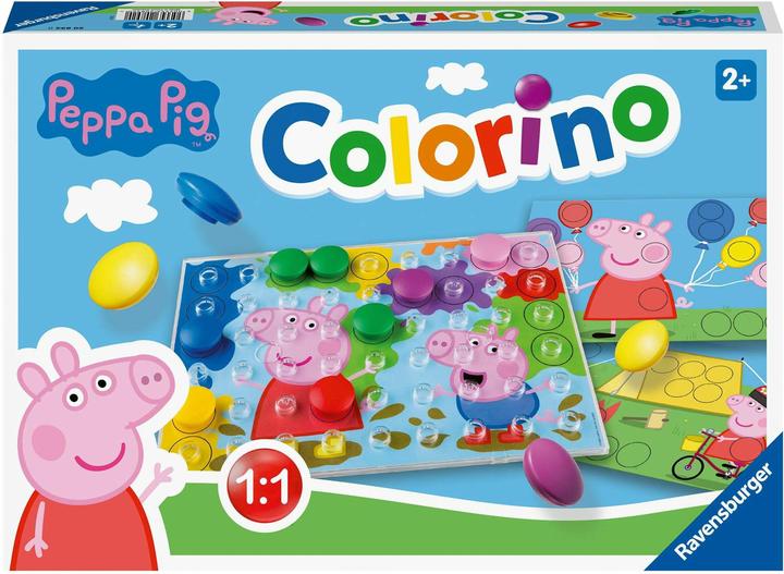 Image du produit Ravensburger Peppa Pig Colorino - Jeu pour enfants (Allemand, Anglais, Français, Italien, Néerlandais, Portugais)