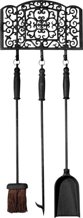 Immagine prodotto Esschert Design Set caminetto 3 pezzi, 34 x 3,3 x 90 cm (6 x 27 x 66 cm)