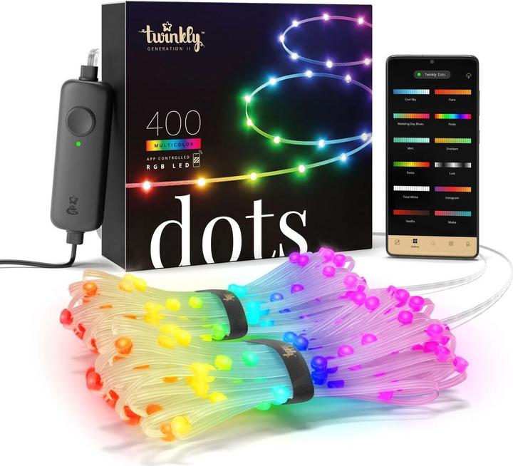 Image du produit Twinkly Dots (RGB, 2000 cm, Extérieur)